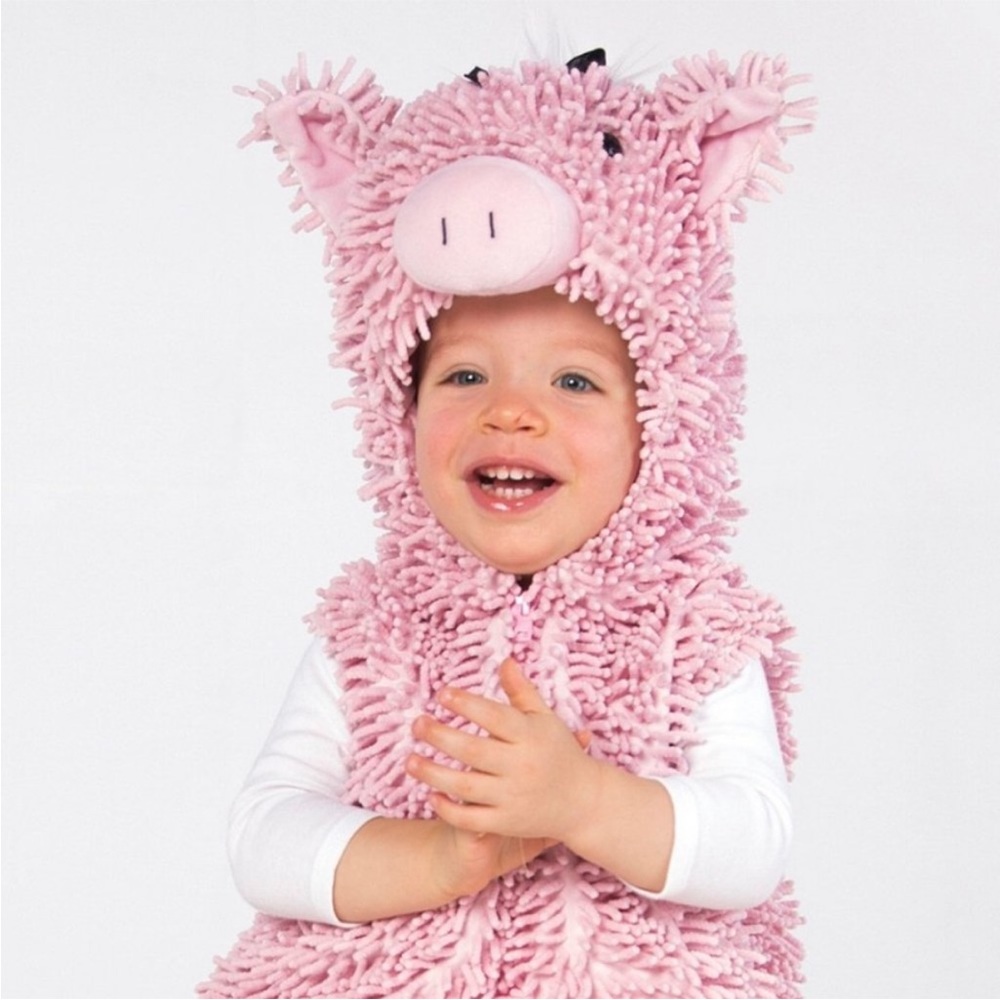 Dream play imagine pink piggy costume sz 3-6 months